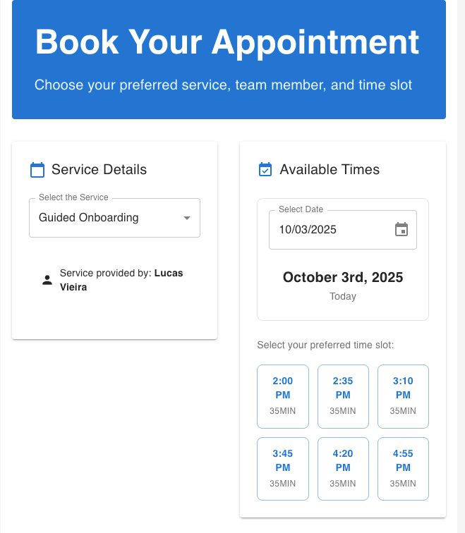 How to Add Online Booking to Your Business Website