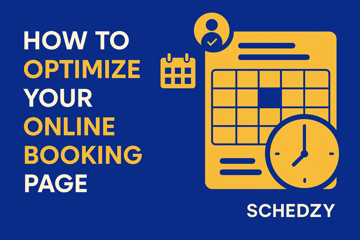 How to Optimize Your Online Booking Page