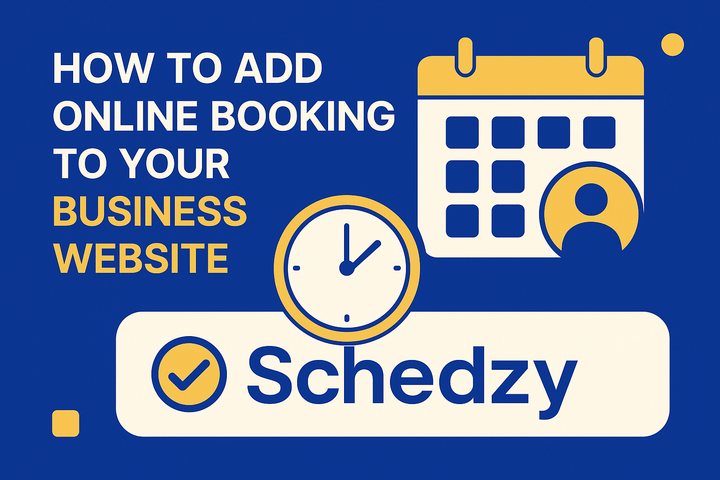 How to Add Online Booking to Your Business Website