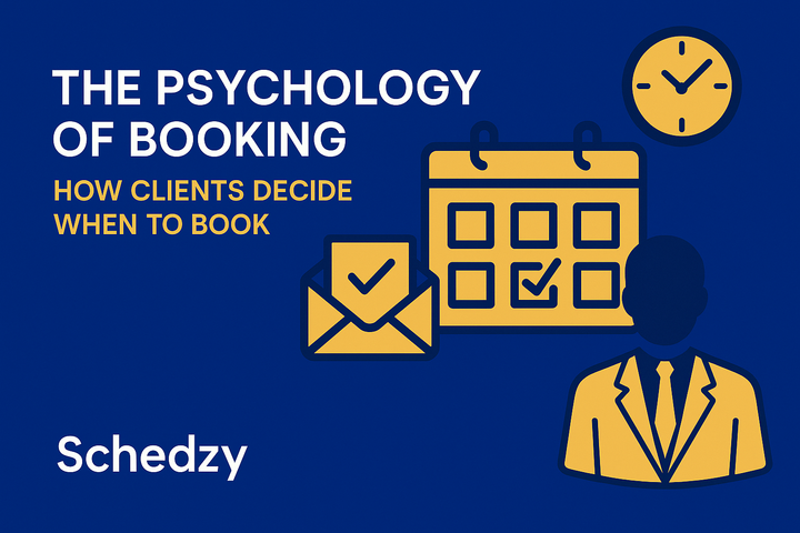 The Psychology of Booking: How Clients Decide When to Book